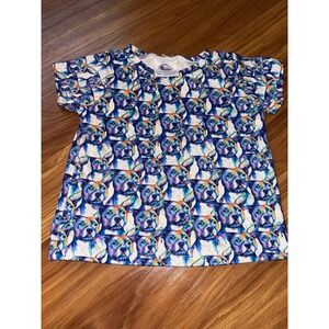 Bums Rinn And Ayla Dog Print‎ Kids T-Shirt Top Size 18/24 Months